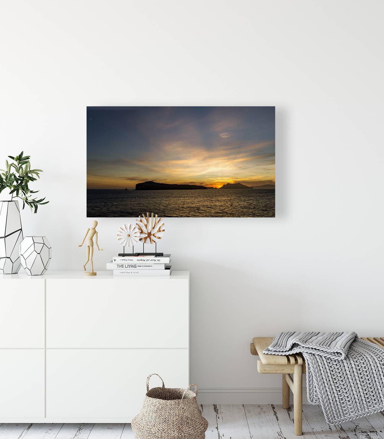 Anacapa Sun Set Reproduction