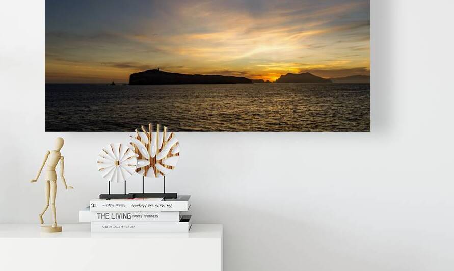 Anacapa Sun Set Reproduction
