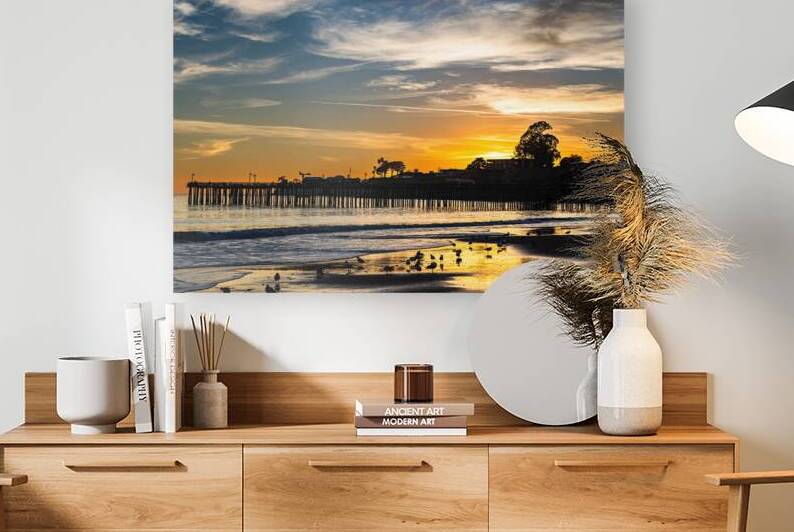 Capitola Sunset by Mark W Jackson