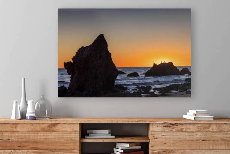 El Matador State Beach Sunset by Mark W Jackson