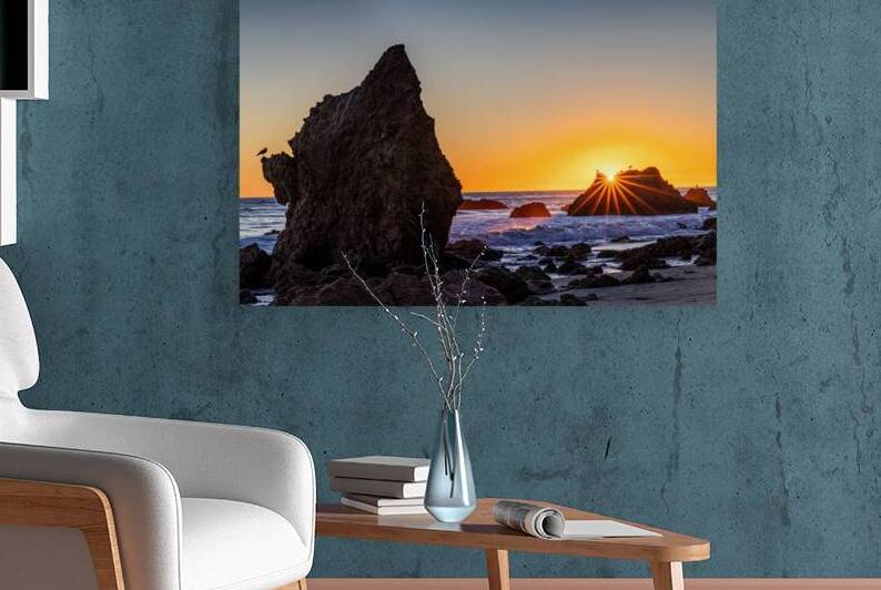 El Matador State Beach Sunset by Mark W Jackson