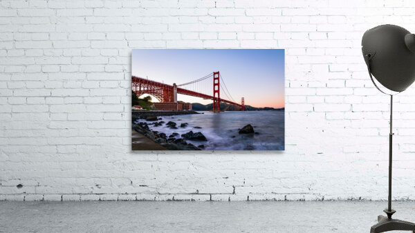 Golden Gate Bridge Sunset Wall Preview