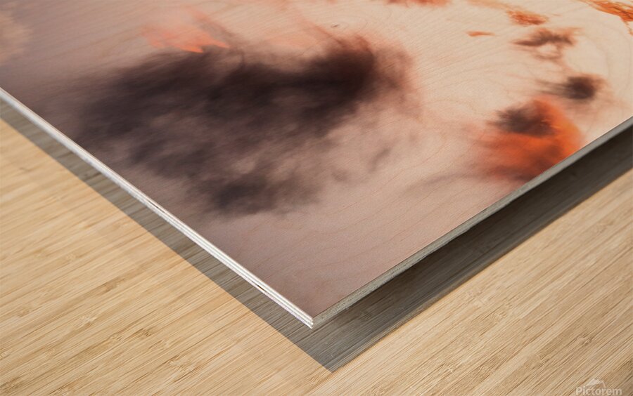 Golden Gate Bridge Sunset Wood print