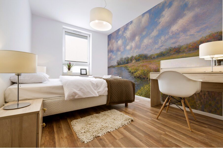 Savannah Marsh Impression Mural print