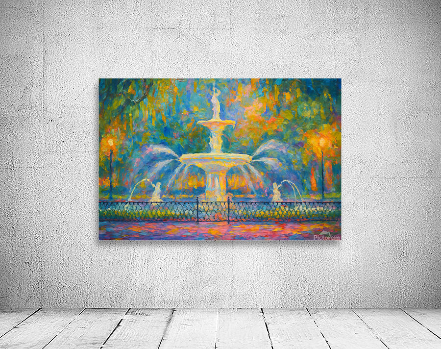 Forsyth Park Savannah Wall Preview