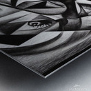 Unhinged Metal print