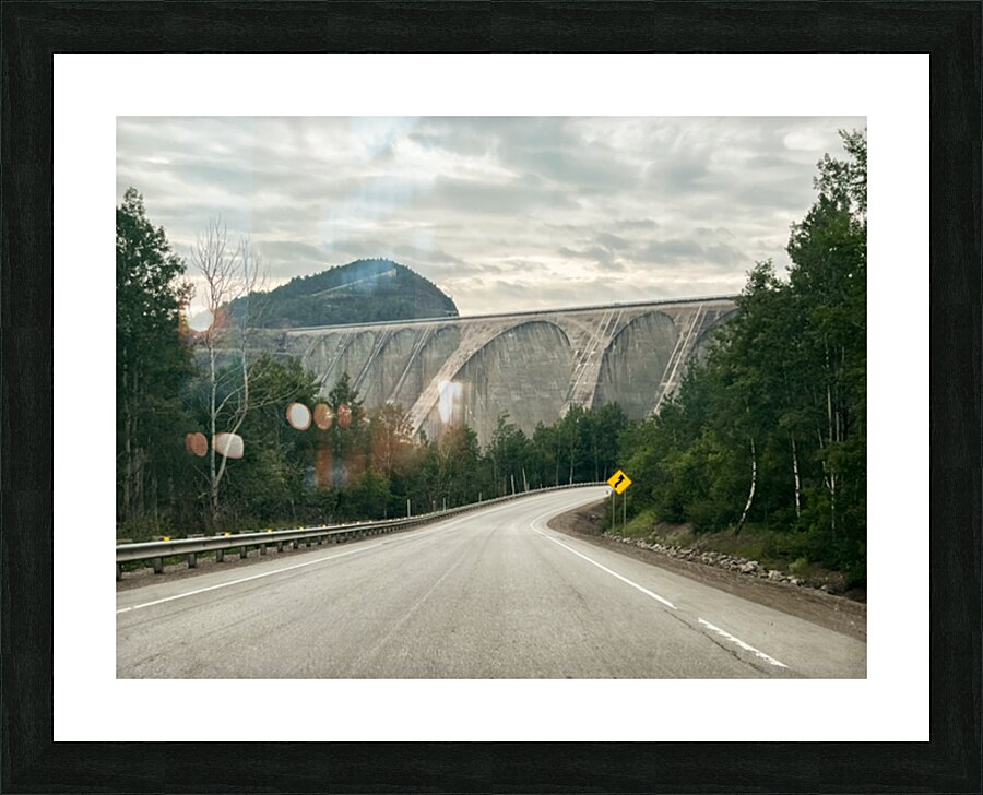 Geant electrique Picture Frame print