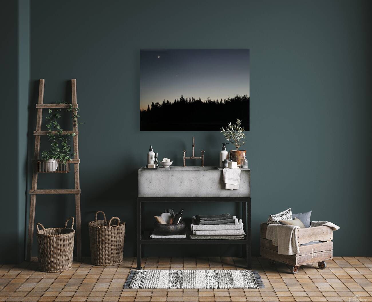 Simple nuit Reproduction