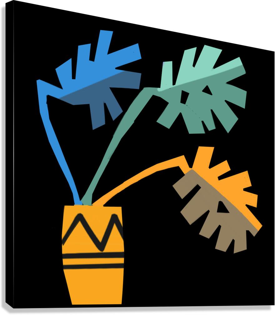 monstera 1 Canvas Print