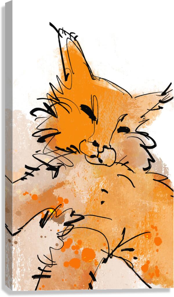 Cat Canvas Print