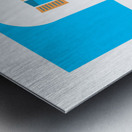 SANTORINI 50 70 PNG Metal print