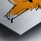 Cat Metal print