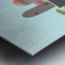 1c floatworld png Metal print