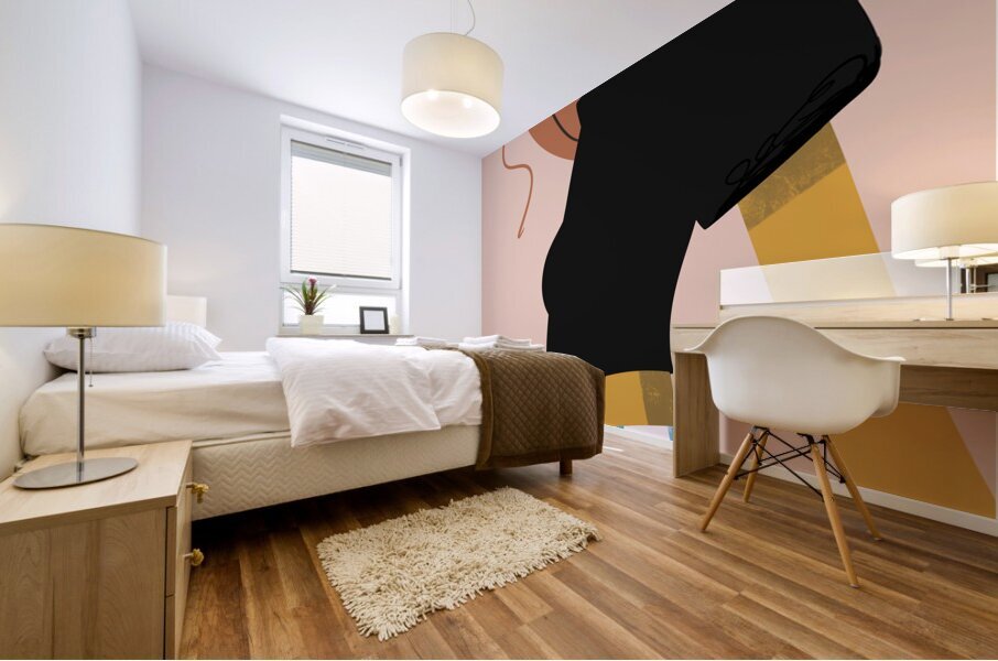 femme 2 Mural print
