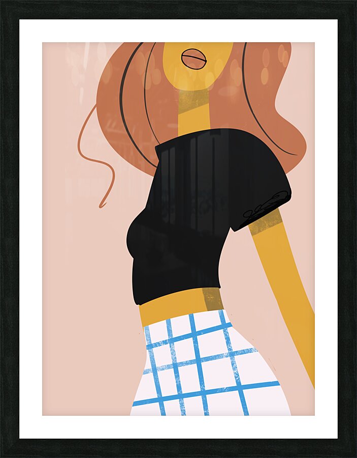 femme 2 Picture Frame print