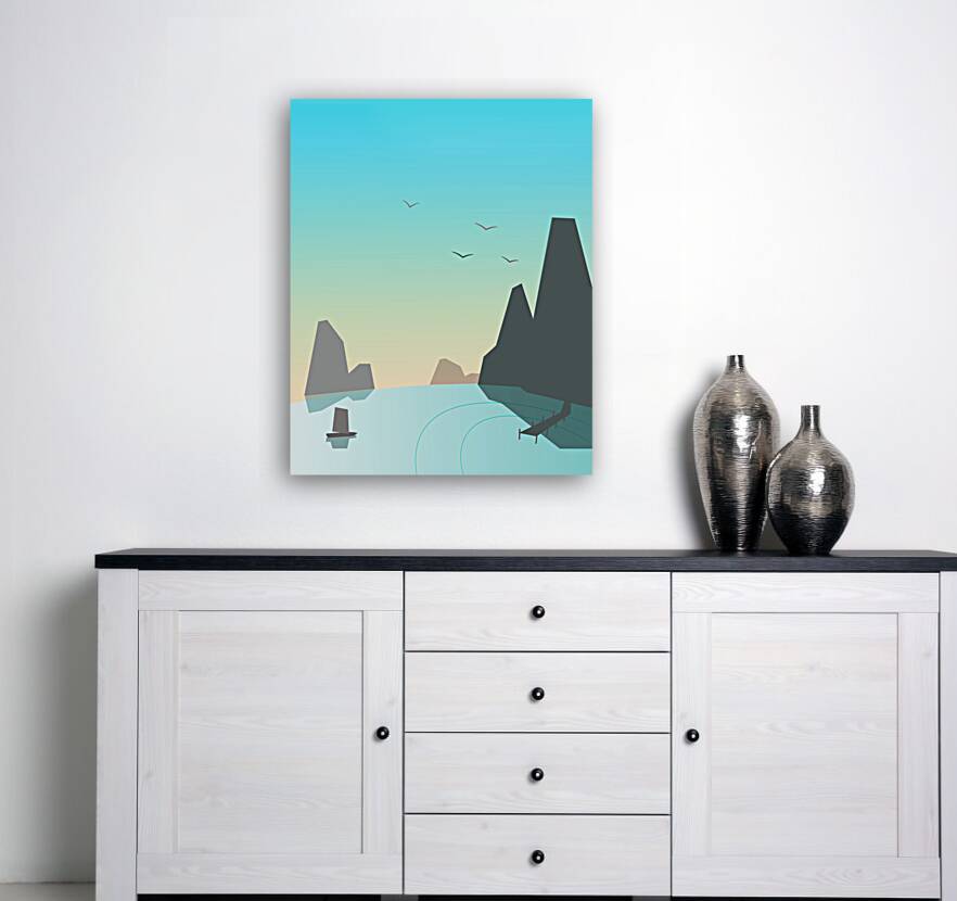 peaceful bay Reproduction