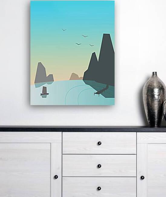 peaceful bay by kevin george Roper