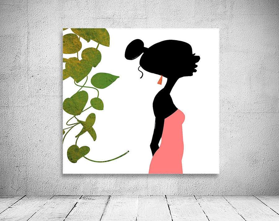 girl & vine Wall Preview