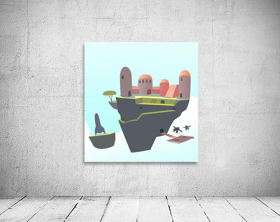 1c floatworld png Wall Preview