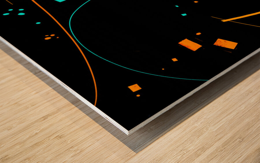 X7 1 Wood print