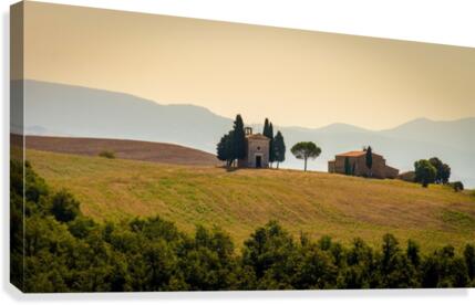 Small church in tuscany