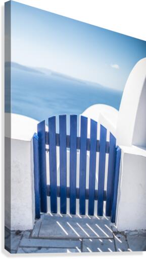 Blue door