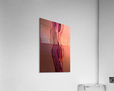 Gold Figure Acrylic Print
