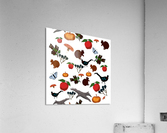 Autumn Pattern Acrylic Print