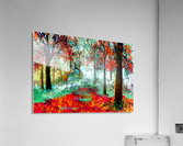 Red Forest Acrylic Print