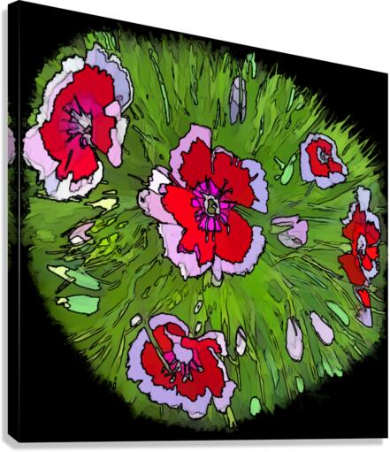 Floral Art Canvas Print