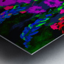 Vivid Floral Metal print