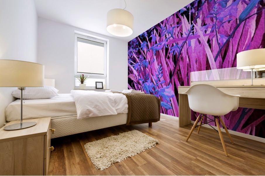 Floral display Mural print