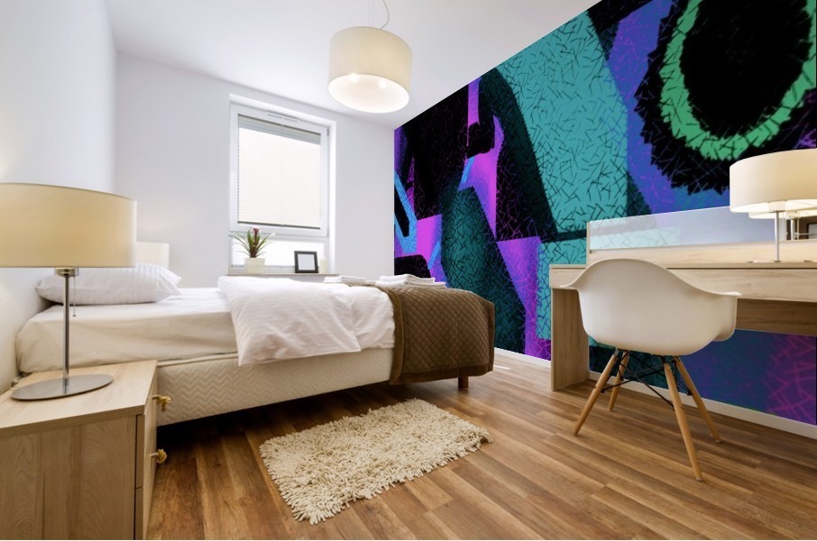 Shapes Mural print