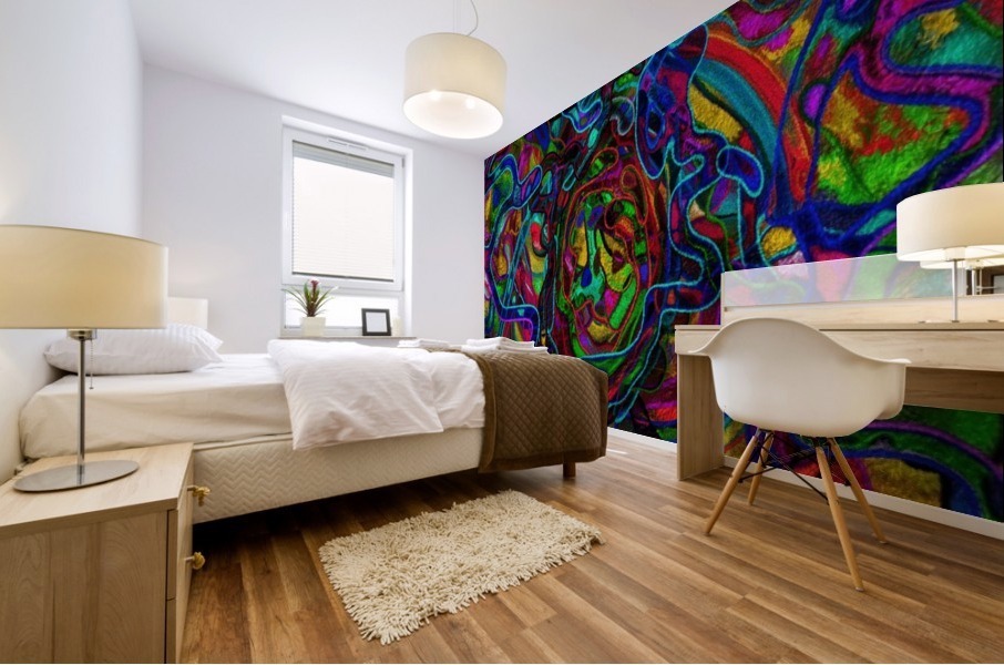 Chaos  Mural print