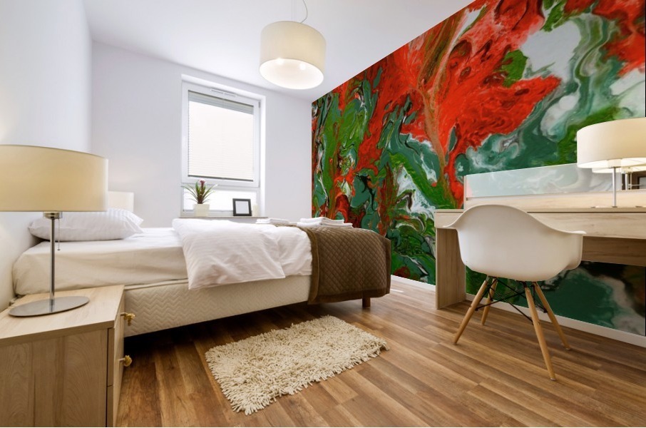 Coral Mural print