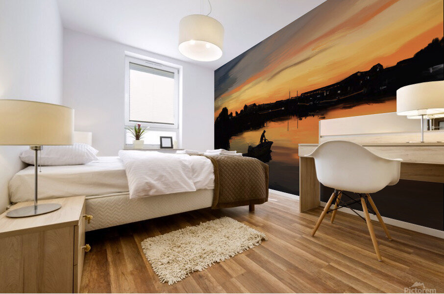 Coming Home Mural print