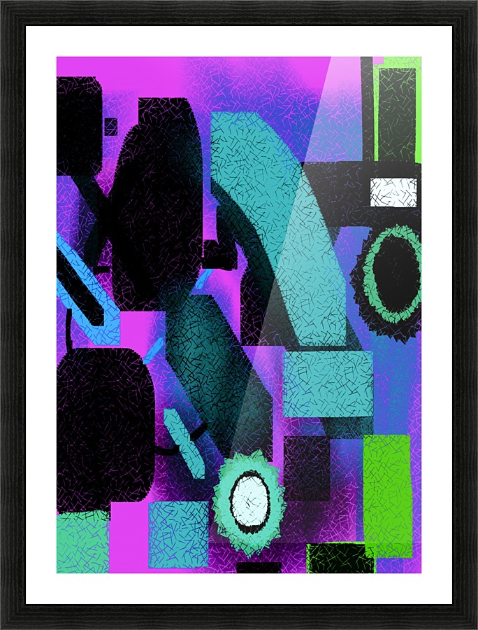 Shapes Picture Frame print