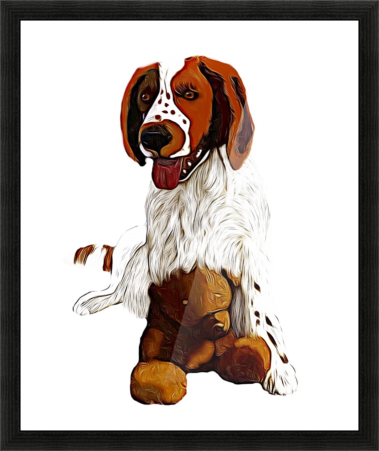 Puppy Love Picture Frame print