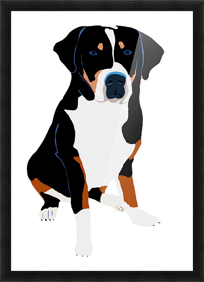 Swissy Picture Frame print
