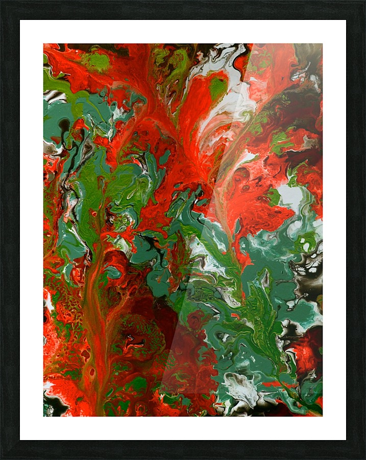 Coral Picture Frame print