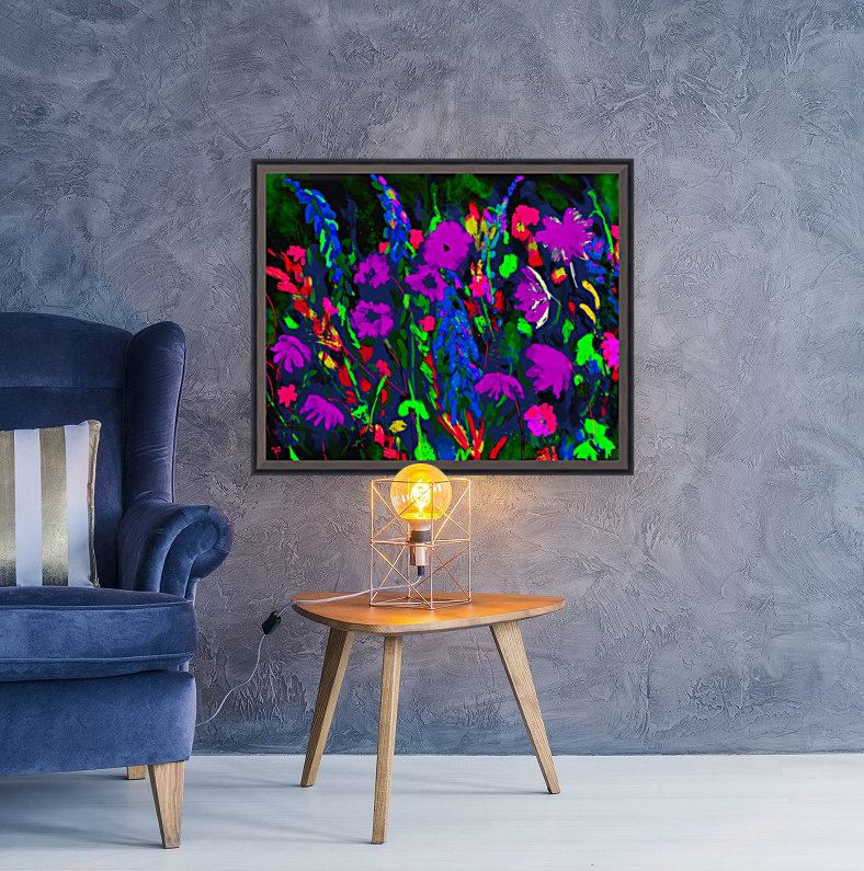 Vivid Floral Reproduction