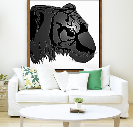 Tiger Head Reproduction