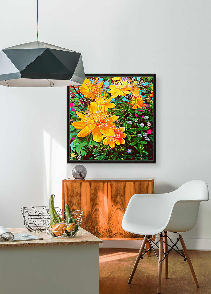 Yellow Flowers Reproduction