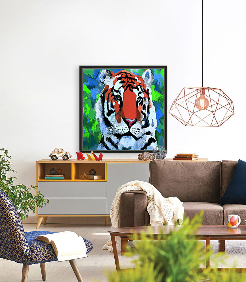 Tiger Art Reproduction