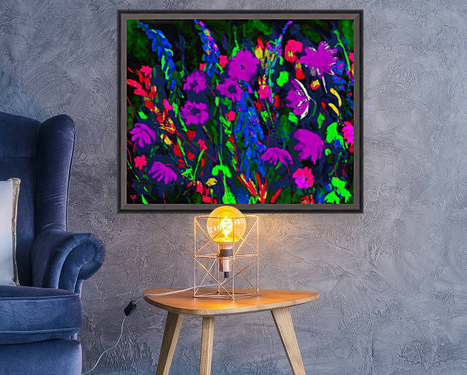 Vivid Floral Reproduction