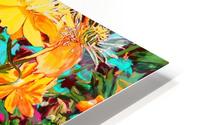 Yellow Flowers HD Metal print