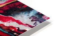 Abstract Red HD Metal print