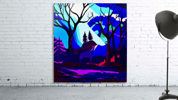 Fantasy Forest  Wall Preview