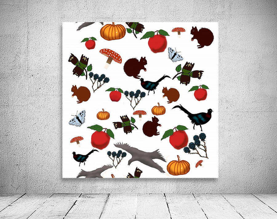 Autumn Pattern Wall Preview