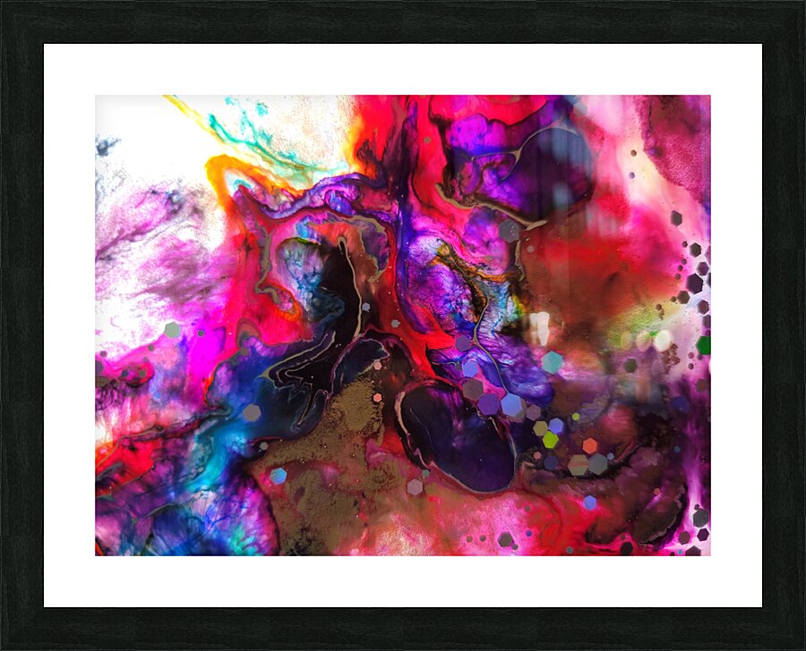 LUNANNULAR II Picture Frame print